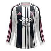 Męska Koszulka Domowa Juventus 2025/26 z Długim Rękawem