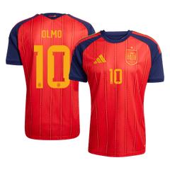 Męska domowa koszulka Hiszpanii Mundial 2026 – OLMO #10