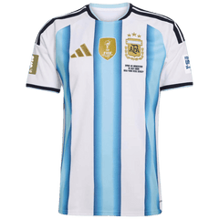 Męska koszulka Argentyny domowa wersja zawodnicza - Mundial 2026 Final Match Edition (With Patches)