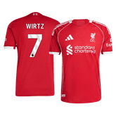 Męska Koszulka Domowa Liverpool WIRTZ #7 Wersja Piłkarska 2025/26 - Slim Fit - Topowe Koszulki Pilkarskie Sklep Internetowy
