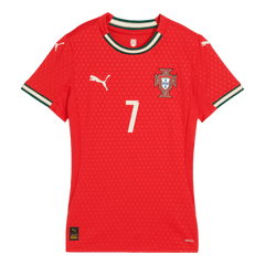 Damska Koszulka Domowa Portugalia RONALDO #7 2025 - Topowe Koszulki Pilkarskie Sklep Internetowy