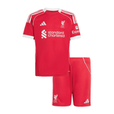 Dziecięcy Zestaw Domowy Liverpool (Koszulka+Spodenki) 2025/26 - Topowe Koszulki Pilkarskie Sklep Internetowy