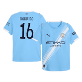 Męska Koszulka Domowa Manchester City RODRIGO #16 Wersja Piłkarska 2025/26 - Club World Cup - Slim Fit - Topowe Koszulki Pilkarskie Sklep Internetowy