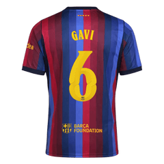 Męska domowa koszulka FC Barcelony 2026/27 – GAVI #6 (UCL)