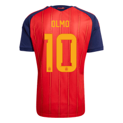 Męska domowa koszulka Hiszpanii Mundial 2026 – OLMO #10