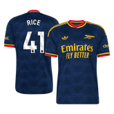 Męska wyjazdowa koszulka Arsenalu 2026/27 – RICE #41