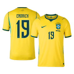 Męska domowa koszulka Brazylii Mundial 2026 – ENDRICK #19