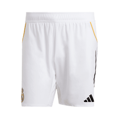 Męskie Spodenki Domowe Real Madryt Wersja Piłkarska 25/26 - Slim Fit - Topowe Koszulki Pilkarskie Sklep Internetowy
