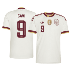 Męska koszulka Hiszpanii Champion Edition wyjazdowa GAVI #9 - Mundial 2026