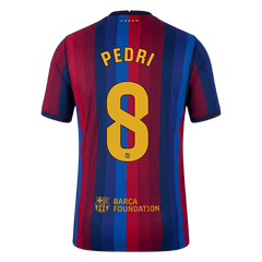 Męska domowa koszulka FC Barcelony 2026/27 – PEDRI #8 (wersja zawodnicza)