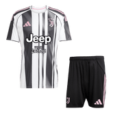 Męski Zestaw Domowy Juventus (Koszulka+Spodenki) 2025/26 - Topowe Koszulki Pilkarskie Sklep Internetowy