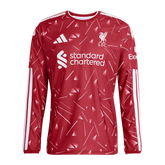 Męska koszulka Liverpoolu domowa z długim rękawem wersja zawodnicza 2026/27