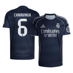 Męska Koszulka Wyjazdowa Real Madrid CAMAVINGA #6 2025/26 - Topowe Koszulki Pilkarskie Sklep Internetowy