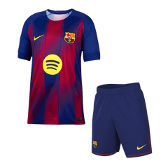 Męski Zestaw Domowy FC Barcelona (Koszulka+Spodenki) 2025/26 - Topowe Koszulki Pilkarskie Sklep Internetowy
