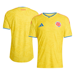 Męska koszulka Kolumbii domowa wersja zawodnicza – Mundial 2026