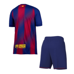Męski Zestaw Domowy FC Barcelona (Koszulka+Spodenki) 2025/26 - Topowe Koszulki Pilkarskie Sklep Internetowy