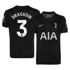 Męska Koszulka Wyjazdowa Tottenham Hotspur DRAGUSIN #3 2025/26