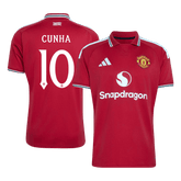 Męska domowa koszulka Manchesteru United 2026/27 – CUNHA #10 (UCL)
