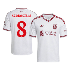 Męska koszulka Liverpoolu wyjazdowa SZOBOSZLAI #8 2026/27 - UCL