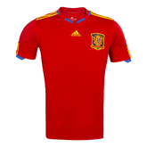 Męska Koszulka Retro Domowa Spain World Cup 2010 - Topowe Koszulki Pilkarskie Sklep Internetowy