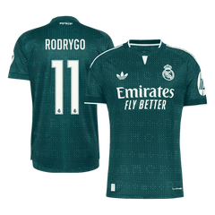 Męska wyjazdowa koszulka Realu Madryt 2026/27 – RODRYGO #11 (wersja zawodnicza)