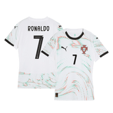 Damska Koszulka Wyjazdowa Portugalia RONALDO #7 2025 - Topowe Koszulki Pilkarskie Sklep Internetowy