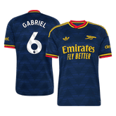 Męska wyjazdowa koszulka Arsenalu 2026/27 – GABRIEL #6