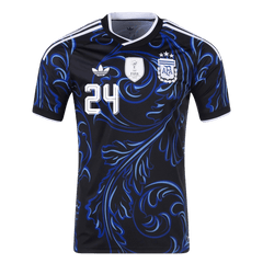 Męska wyjazdowa koszulka Argentyny Mundial 2026 – E. FERNANDEZ #24