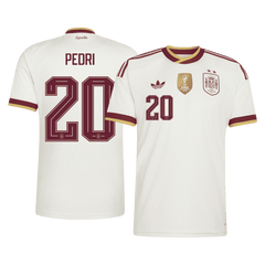 Męska koszulka Hiszpanii Champion Edition wyjazdowa PEDRI #20 - Mundial 2026