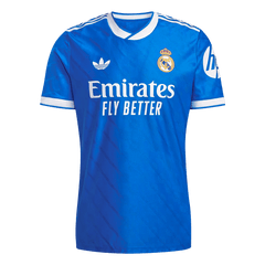 Męska Koszulka Trzecia Wyjazdowa Real Madrid Wersja Piłkarska 2025/26 - Slim Fit