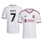Męska koszulka Liverpoolu wyjazdowa WIRTZ #7 2026/27