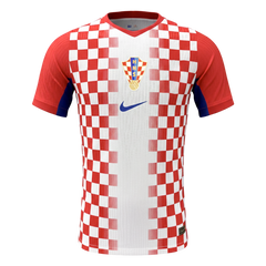 Męska koszulka Chorwacji domowa wersja zawodnicza – Mundial 2026