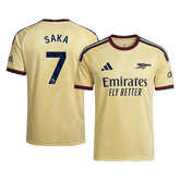 Męska trzecia koszulka Arsenalu 2026/27 – SAKA #7 (wersja zawodnicza)