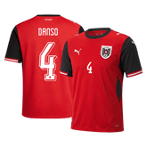 Męska koszulka Austrii domowa DANSO #4 – Mundial 2026