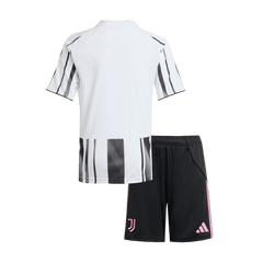 Dziecięcy Zestaw Domowy Juventus (Koszulka+Spodenki) 2025/26 - Topowe Koszulki Pilkarskie Sklep Internetowy