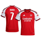 Męska domowa koszulka Arsenalu 2026/27 – SAKA #7 (UCL)