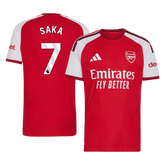 Męska domowa koszulka Arsenalu 2026/27 – SAKA #7 (wersja zawodnicza)