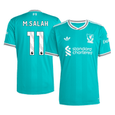 Męska Koszulka Trzecia Wyjazdowa Liverpool M.SALAH #11 2025/26 - Topowe Koszulki Pilkarskie Sklep Internetowy
