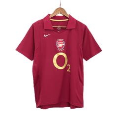 Męska Koszulka Retro Domowa Arsenal 2005/06 - Topowe Koszulki Pilkarskie Sklep Internetowy