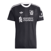 Męska Koszulka Bramkarska Liverpool 2025/26 - Czarny - Topowe Koszulki Pilkarskie Sklep Internetowy