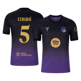 Męska wyjazdowa koszulka FC Barcelony 2026/27 – CUBARSÍ #5 (wersja zawodnicza, UCL)