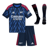 Dziecięcy Zestaw Wyjazdowa Arsenal (Koszulka + Spodenki + Skarpety) 2025/26