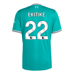 Męska Koszulka Trzecia Wyjazdowa Liverpool EKITIKE #22 2025/26