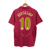 BERGKAMP #10 Męska retro domowa koszulka Arsenal 05/06 - Topowe Koszulki Pilkarskie Sklep Internetowy