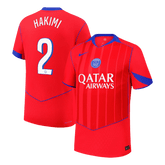 Męska Koszulka Trzecia Wyjazdowa PSG HAKIMI #2 Wersja Piłkarska 2025/26 - Slim Fit