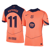 Męska Koszulka Trzecia Wyjazdowa Barcelona RAPHINHA #11 Wersja Piłkarska 2025/26 - Slim Fit - Topowe Koszulki Pilkarskie Sklep Internetowy