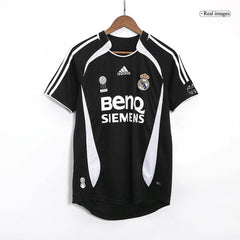 Męska Koszulka Retro Wyjazdowa Real Madrid SERGIO RAMOS #4 2006/07 - Topowe Koszulki Pilkarskie Sklep Internetowy