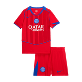 Dziecięcy Zestaw Trzecia Wyjazdowa PSG (Koszulka+Spodenki) 2025/26