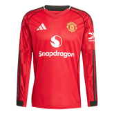 Męska Koszulka Domowa Manchester United Długi Rękaw 2025/26 - Topowe Koszulki Pilkarskie Sklep Internetowy