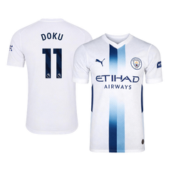 Męska koszulka Manchesteru City trzecia DOKU #11 wersja zawodnicza 2026/27